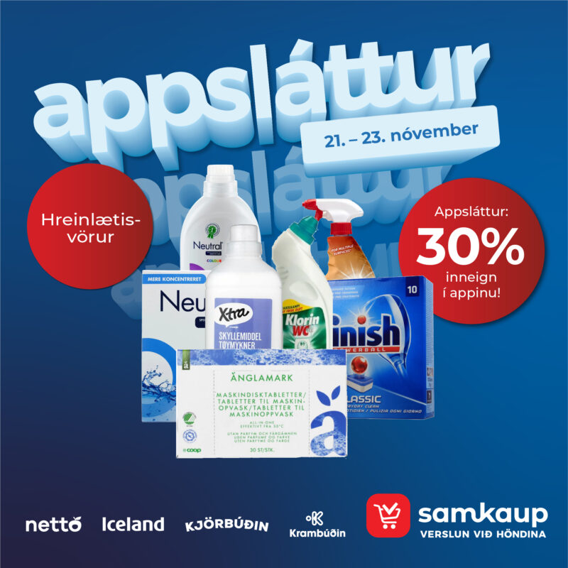 30% appsláttur til félagsmanna KSK af öllum hreinlætisvörum